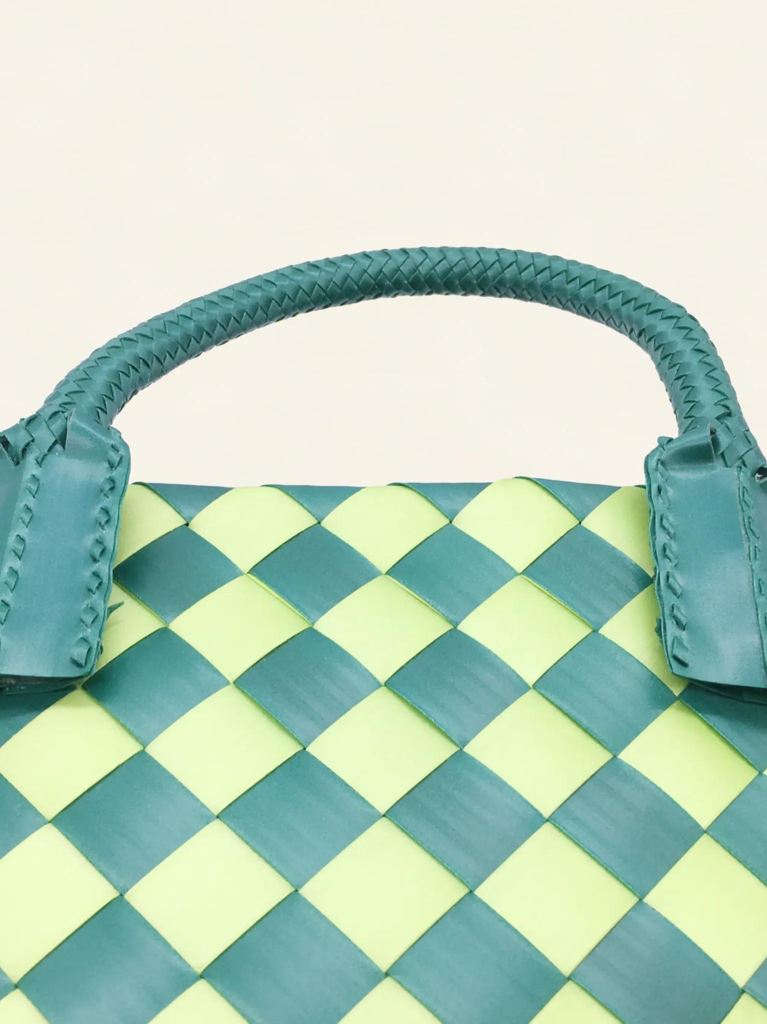 Prototype VII | Sap Green × Forest Green | Diamond Lattice 12-Cell | Side-Lay-017 | PP Band Craft | Alaudae Japan