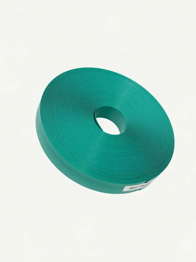 Fortuna Pearl Teal Green 21mm | Front View-001 | PP Band for Crafting | Alaudae Japan