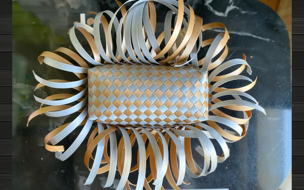 Braided to the bottom: 5