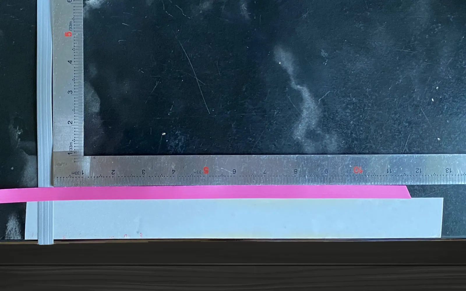 一番目の横側素材の並び位置