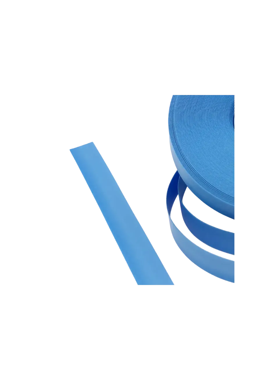 Close-up of 21mm PP Strap *Brilliant Blue* - Texture and Pearl Luster Finish | store.alaudae.jp