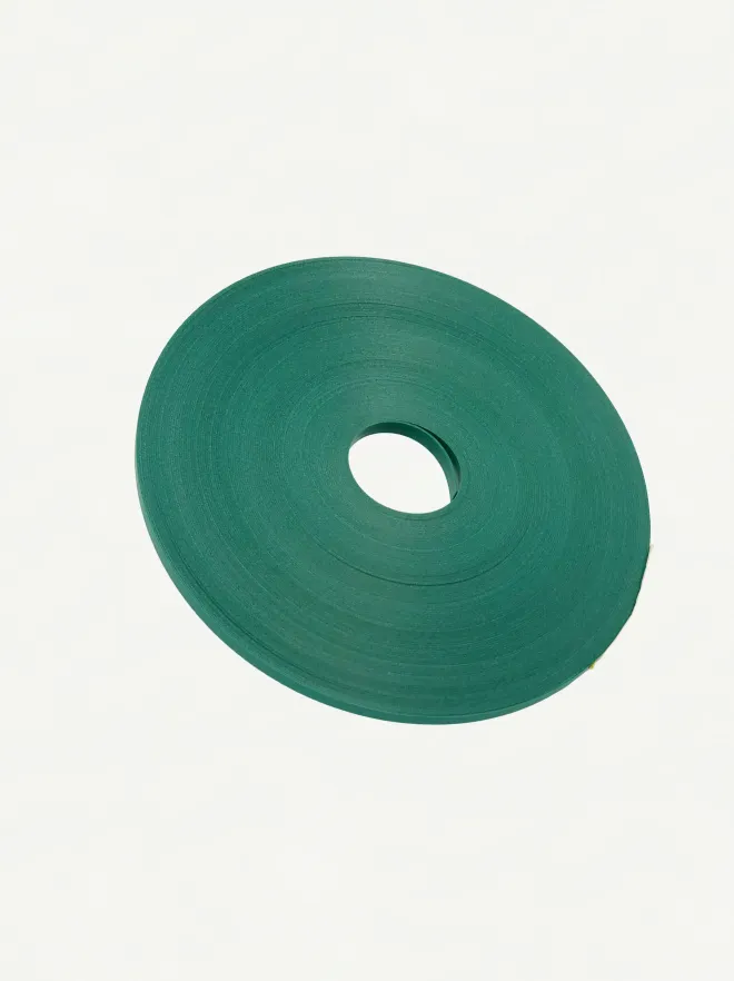 Fortuna Pearl Forest Green 6mm | Cut Surface-001 | PP Band for Crafting | Alaudae Japan