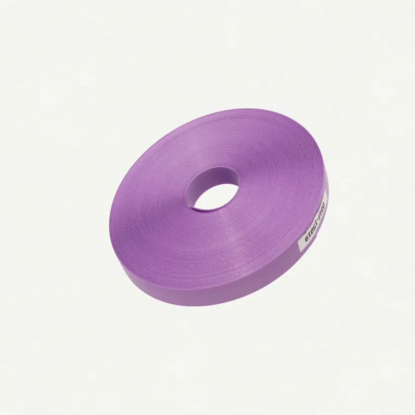 Fortuna Pearl Aster Violet 15mm | 27m Roll-003 | PP Band for Crafting | Alaudae Japan