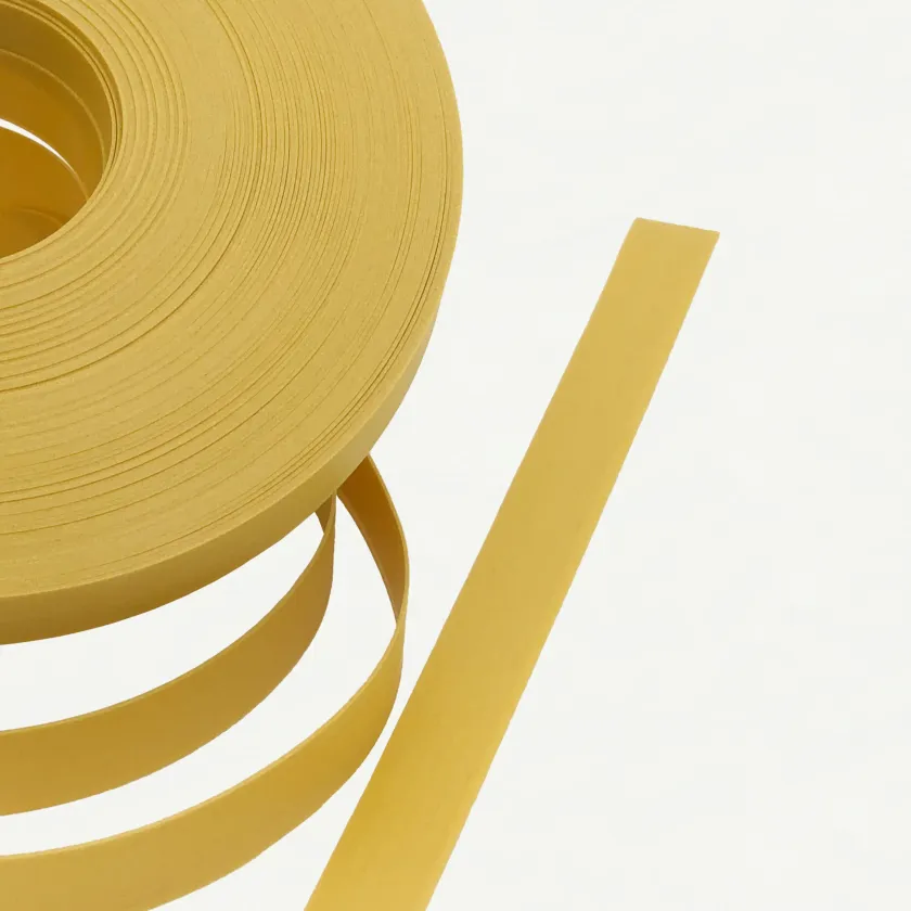 Fortuna Pearl Mustard 15mm | Texture-002 | PP Band for Crafting | Alaudae Japan