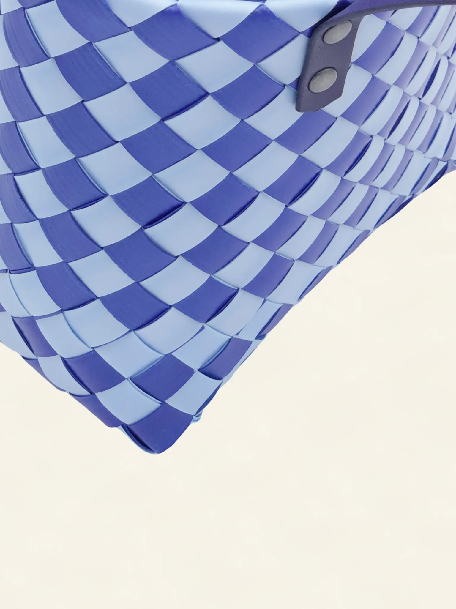 Prototype IV | Sky Blue × Lapis Lazuli | Checkered Lattice | Genuine Leather Handle | Center-008 | PP Band Craft | Alaudae Japan