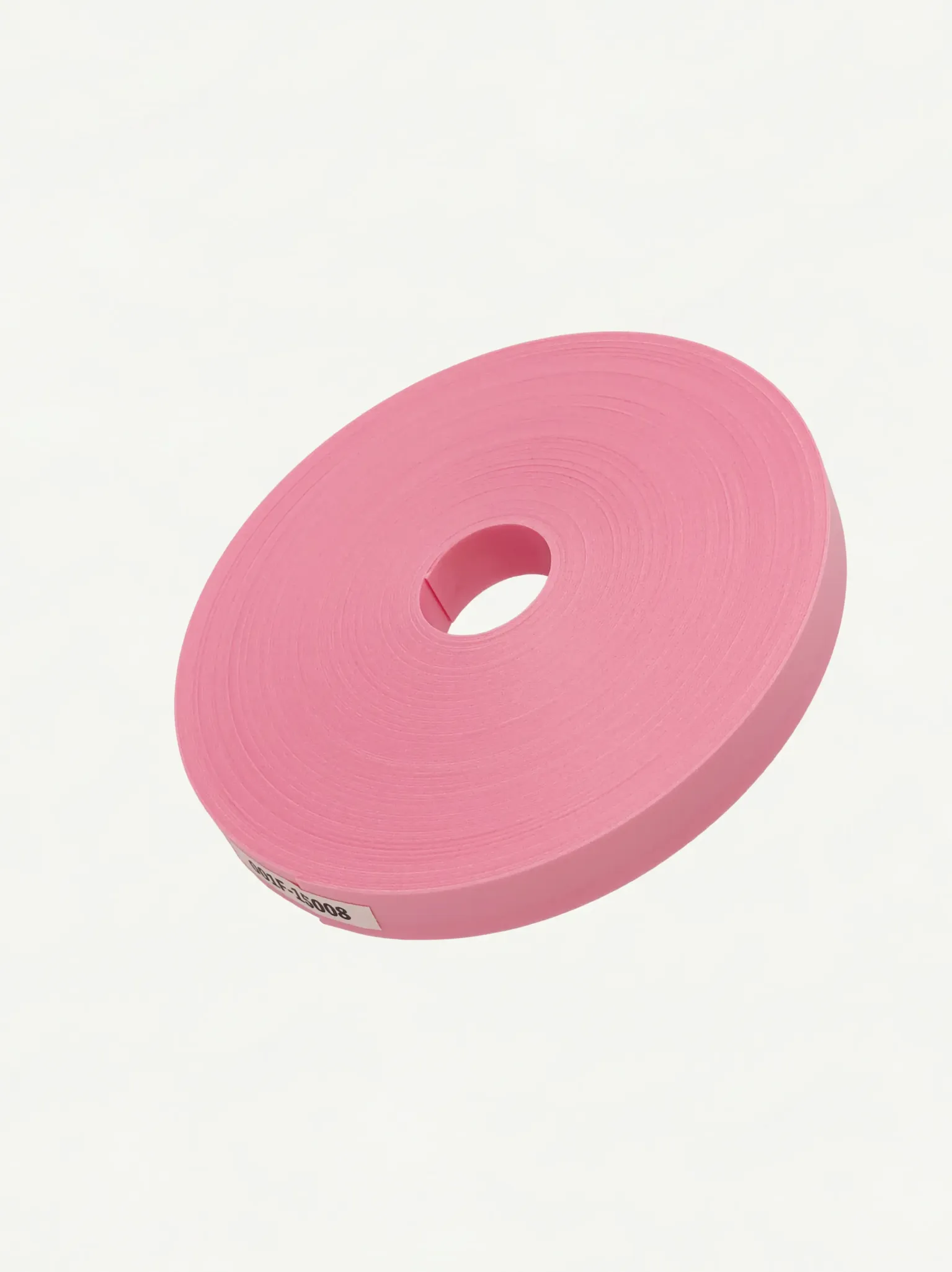 Fortuna Pearl Light Coral Pink 15mm | Cut Surface-001 | PP Band for Crafting | Alaudae Japan