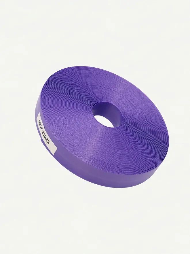 Fortuna Pearl Violet 21mm | Front View-001 | PP Band for Crafting | Alaudae Japan