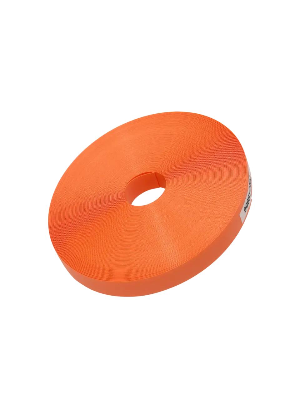 プラカゴ編み材料 15mm幅PPバンド *だいだいいろ* 27M巻の形状 | store.alaudae.jp