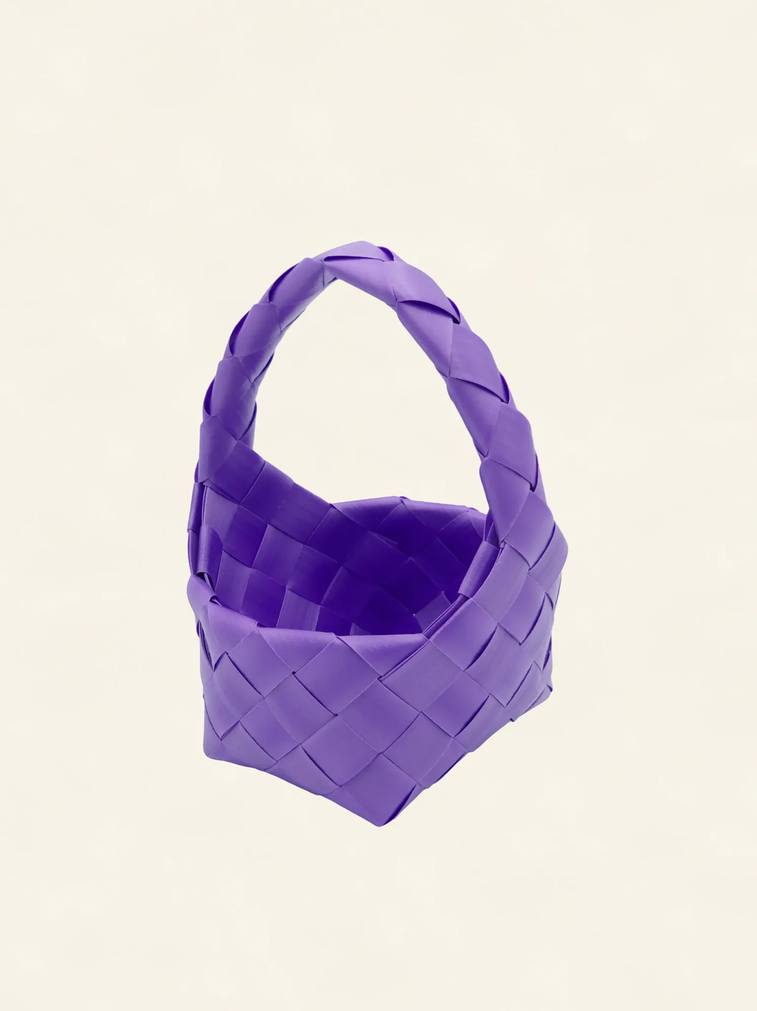 Prototype 4 | Royal Purple | Desk Organizer | with Handle | Angle-001 | PP Band Craft | Alaudae Japan
