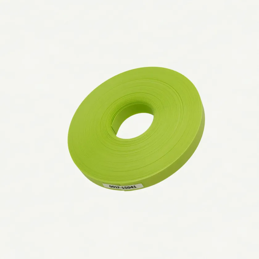 Fortuna Pearl Sap Green 15mm | Cut Surface-001 | PP Band for Crafting | Alaudae Japan