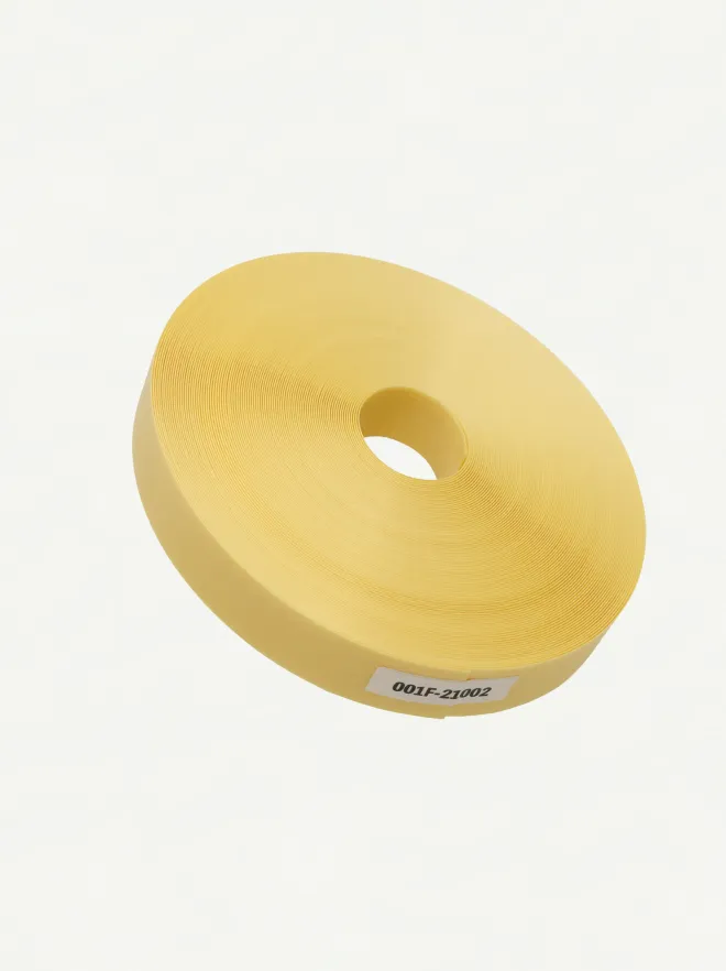 Fortuna Pearl Light Ochre 21mm | Front View-001 | PP Band for Crafting | Alaudae Japan