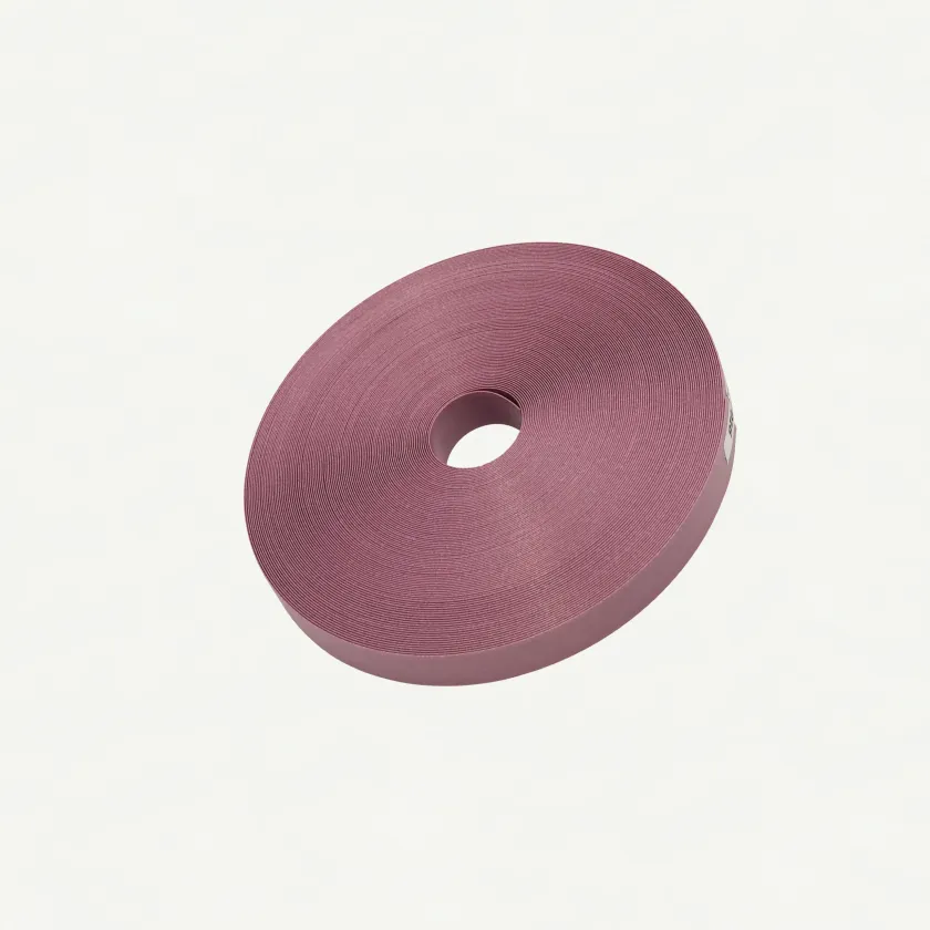 Fortuna Pearl Rosy Grey 15mm | 27m Roll-003 | PP Band for Crafting | Alaudae Japan