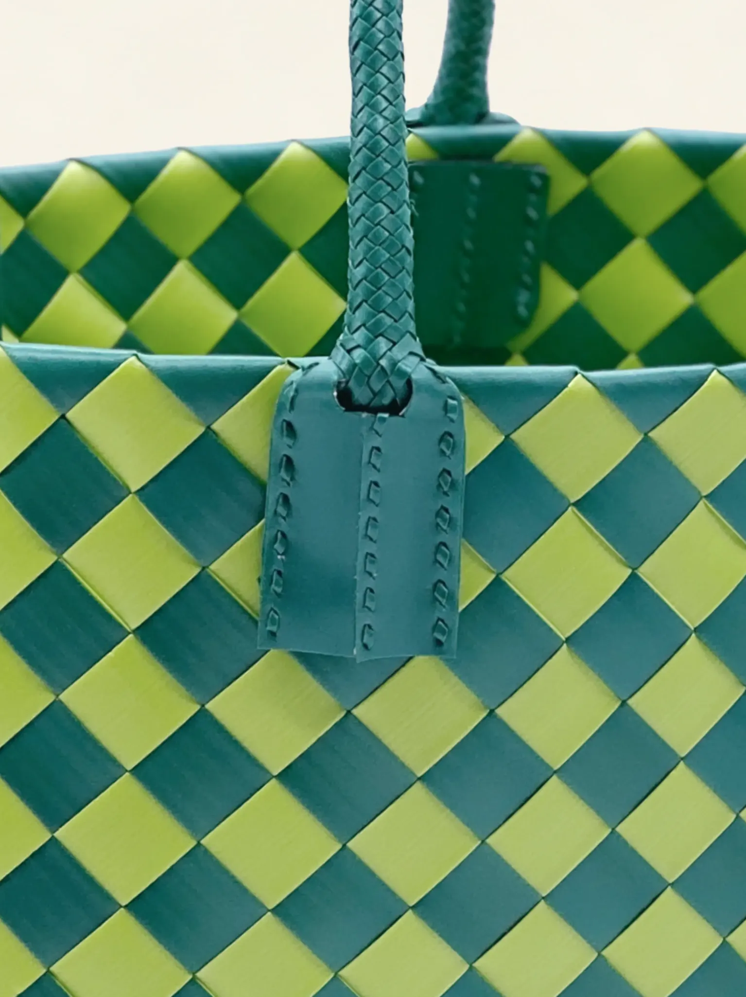 Prototype VII | Sap Green × Forest Green | Diamond Lattice 9-Cell | Bottom-009 | PP Band Craft | Alaudae Japan