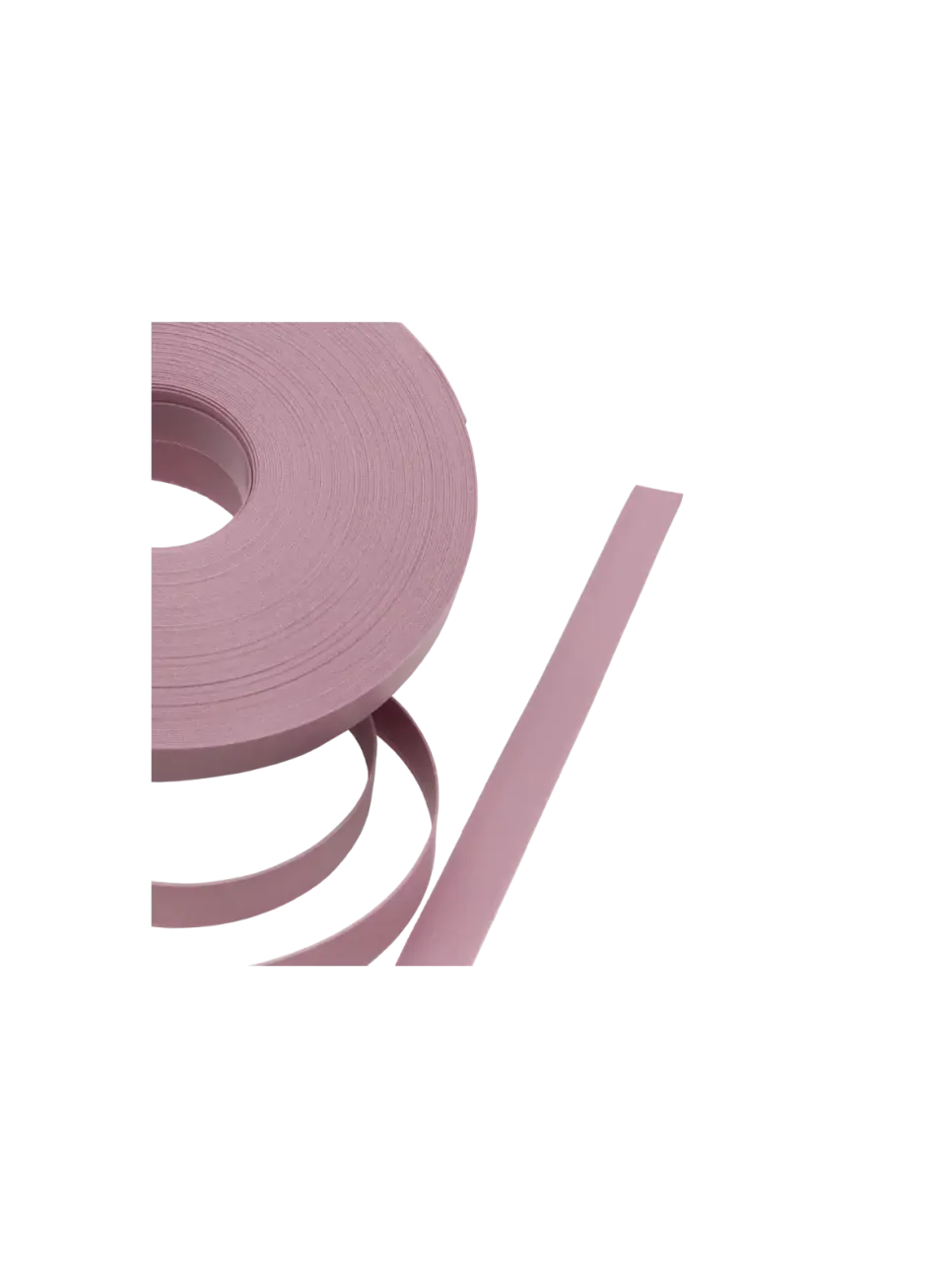 Close-up of 15mm PP Strap *Rosy Grey* - Texture and Pearl Luster Finish | store.alaudae.jp