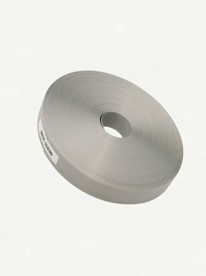 Fortuna Pearl Silver Grey 21mm | Front View-001 | PP Band for Crafting | Alaudae Japan
