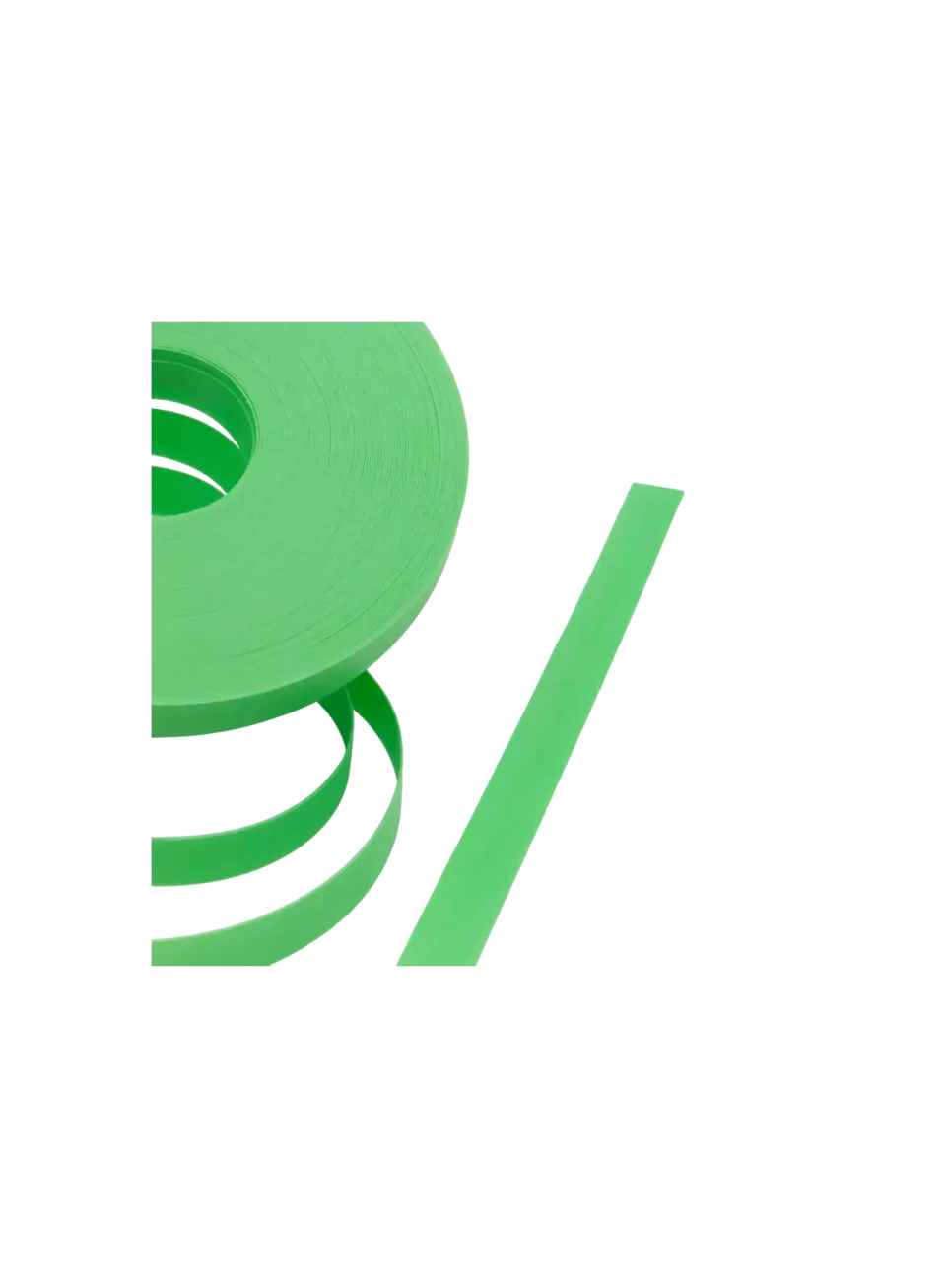 Close-up of 15mm PP Strap *Mint Green* - Texture and Pearl Luster Finish | store.alaudae.jp