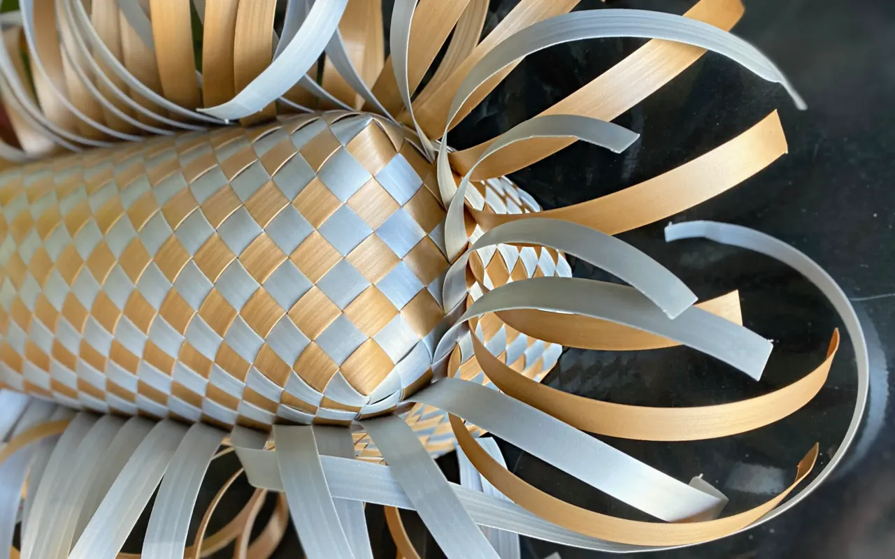 Braided to the bottom: 7