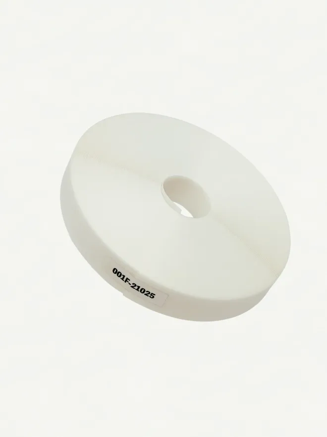Fortuna Pearl Pure White 21mm | Front View-001 | PP Band for Crafting | Alaudae Japan
