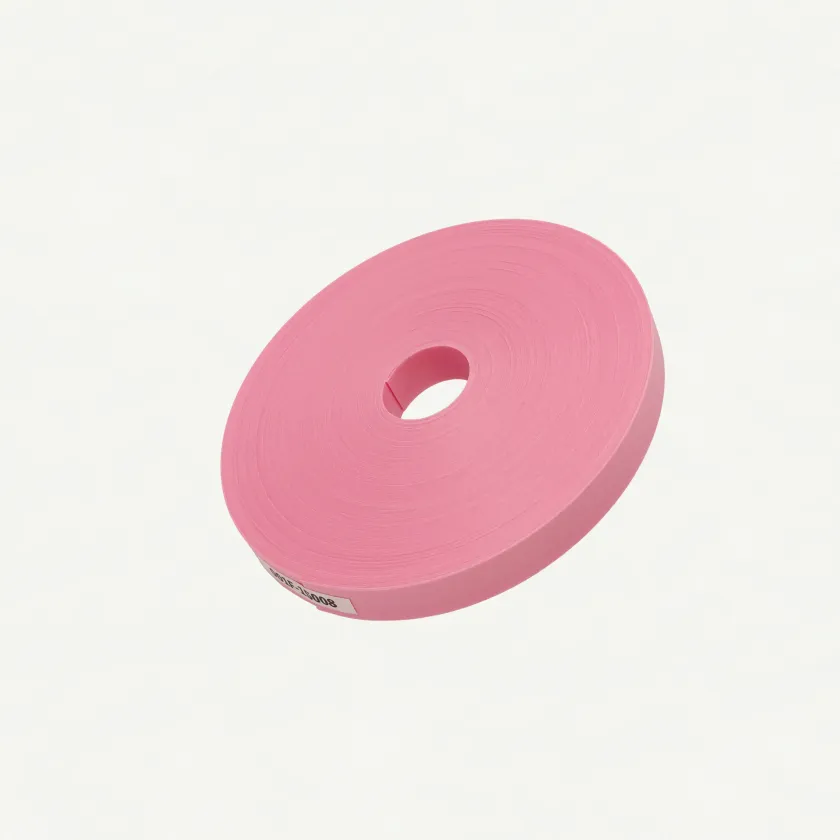 Fortuna Pearl Light Coral Pink 15mm | Cut Surface-001 | PP Band for Crafting | Alaudae Japan
