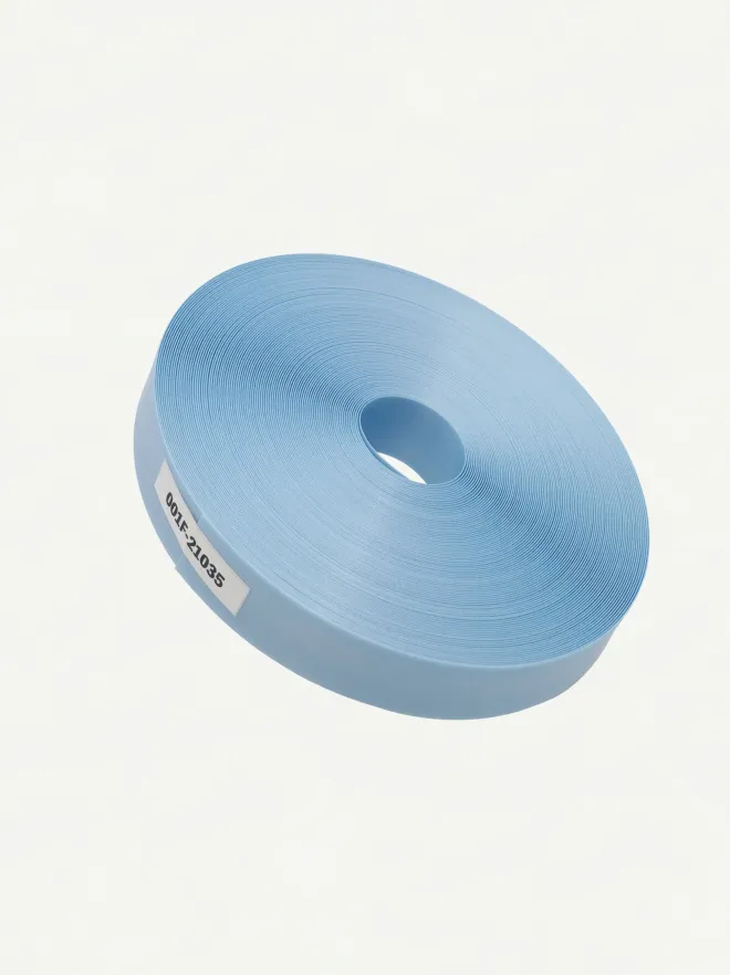 Fortuna Pearl Sky Blue 21mm | Front View-001 | PP Band for Crafting | Alaudae Japan