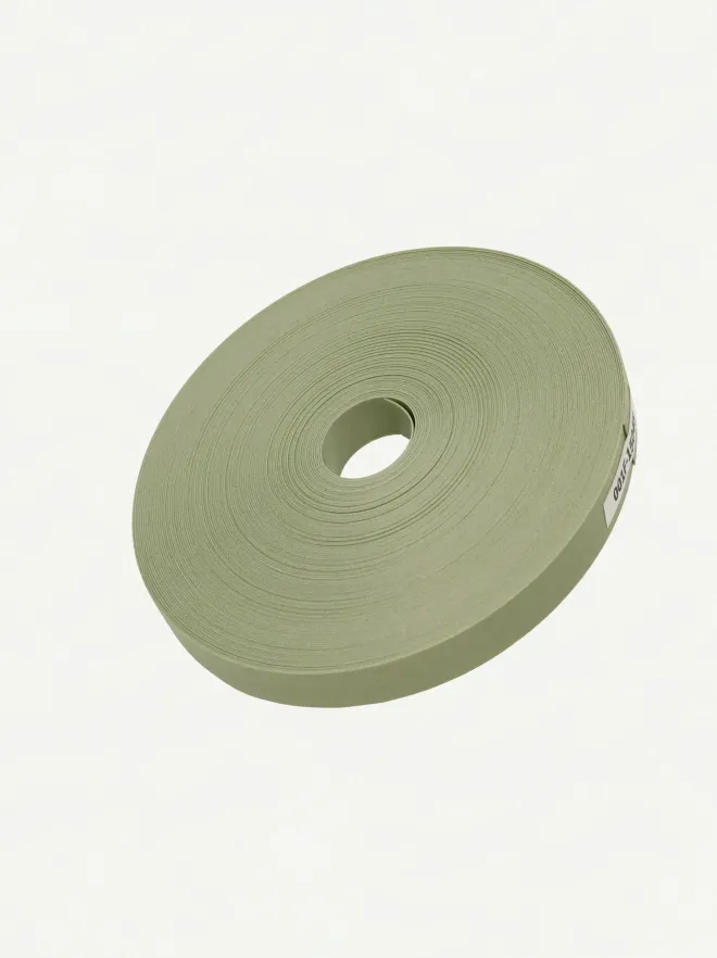 Fortuna Pearl Sage Grey 15mm | Cut Surface-001 | PP Band for Crafting | Alaudae Japan