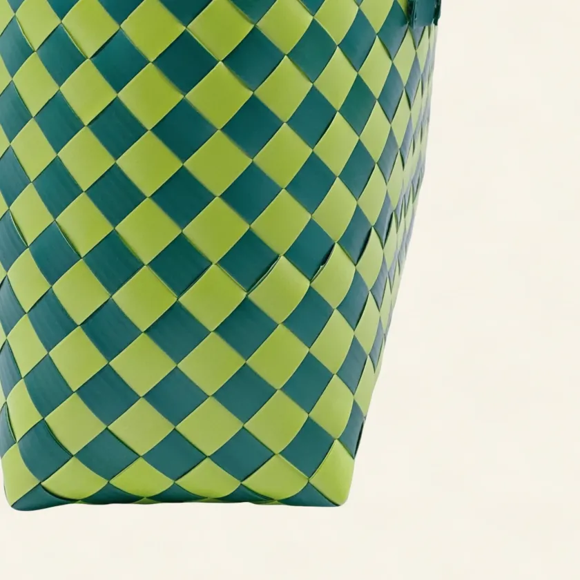 Prototype VII | Sap Green × Forest Green | Diamond Lattice 9-Cell | Angle-007 | PP Band Craft | Alaudae Japan