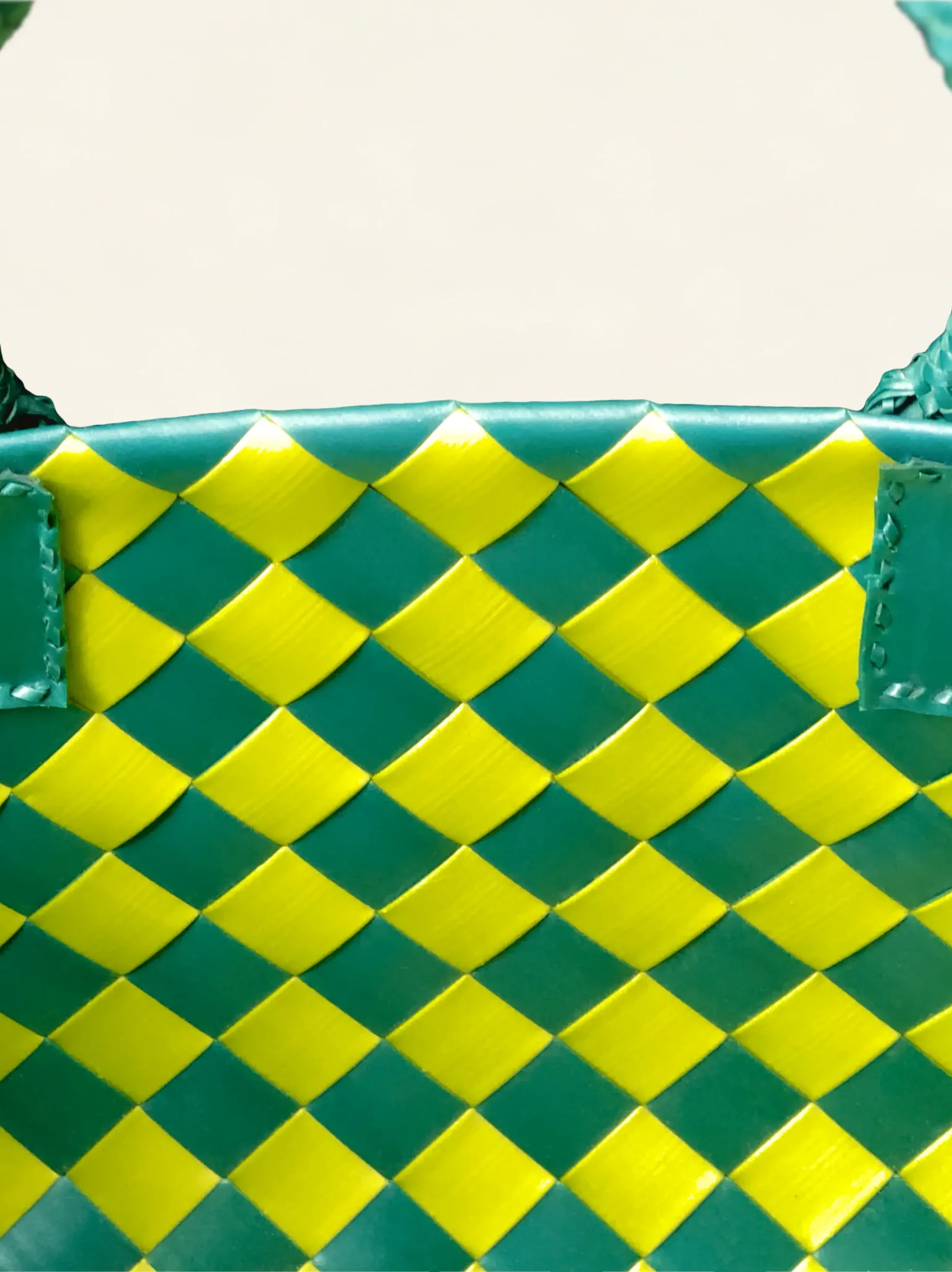 Prototype VII | Sap Green × Forest Green | Diamond Lattice 6-Cell | Center Close-up-021 | PP Band Craft | Alaudae Japan