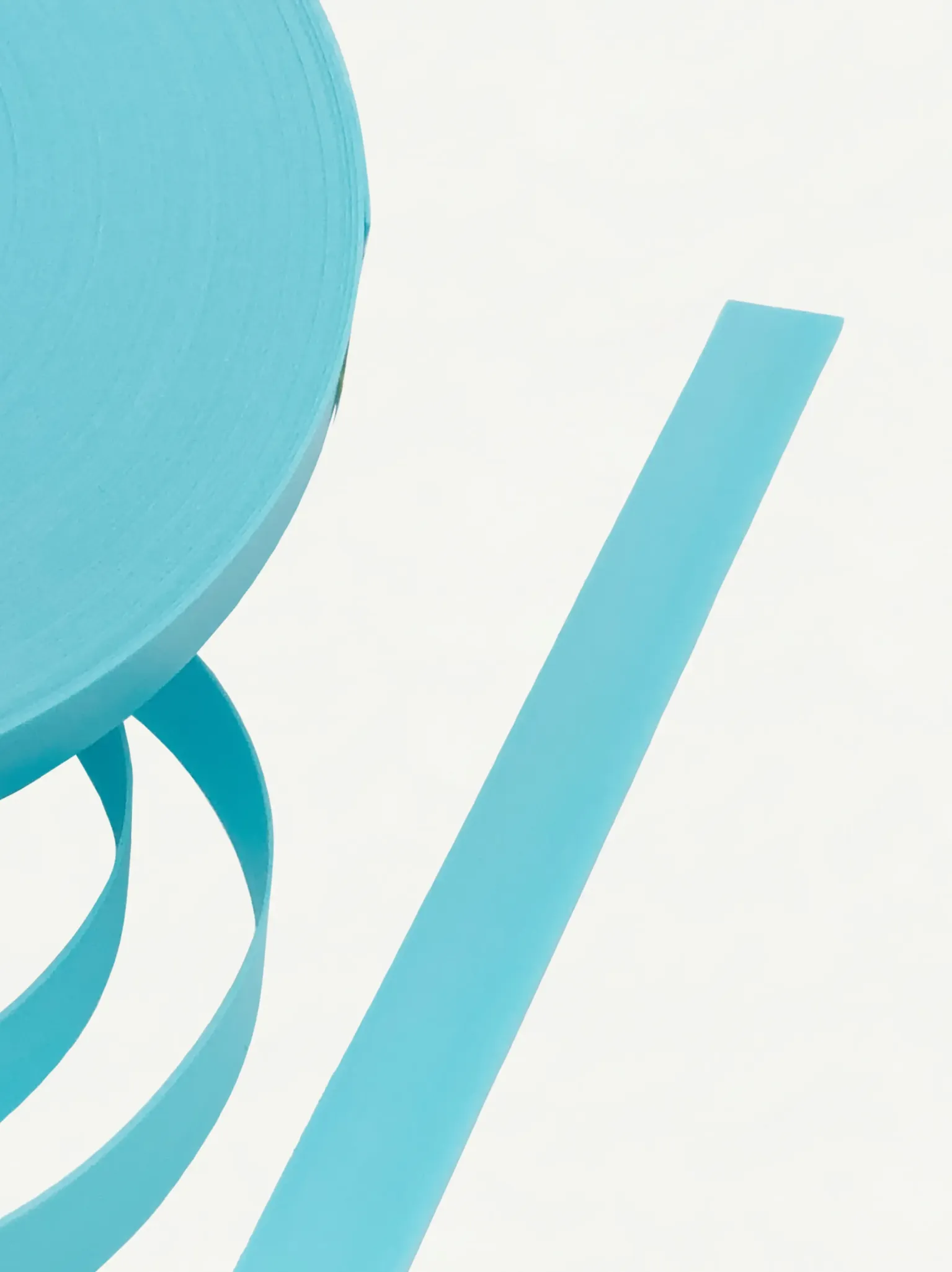 Fortuna Pearl Light Aqua 15mm | Texture-002 | PP Band for Crafting | Alaudae Japan