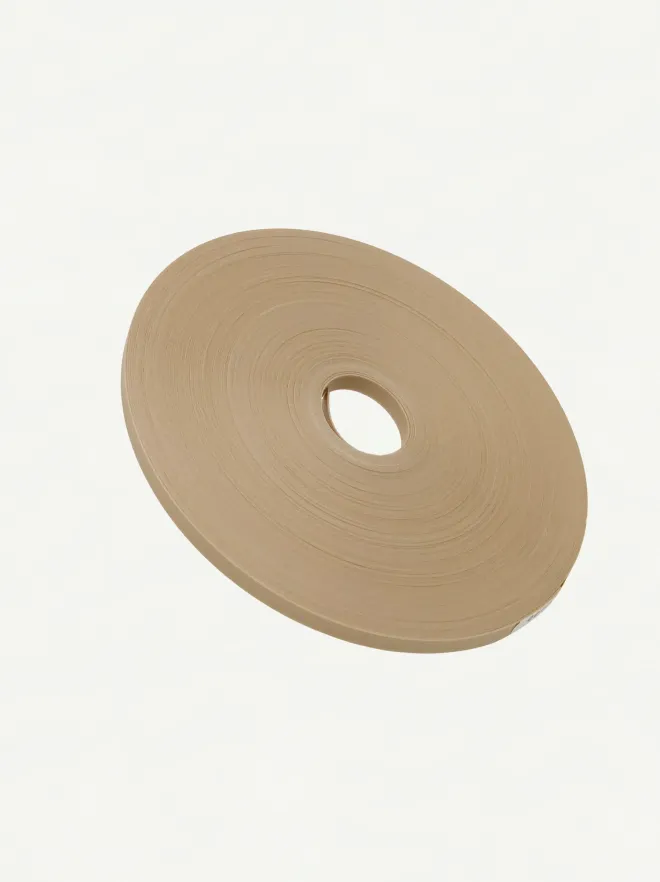 Fortuna Pearl Flaxen Beige 6mm | Cut Surface-001 | PP Band for Crafting | Alaudae Japan