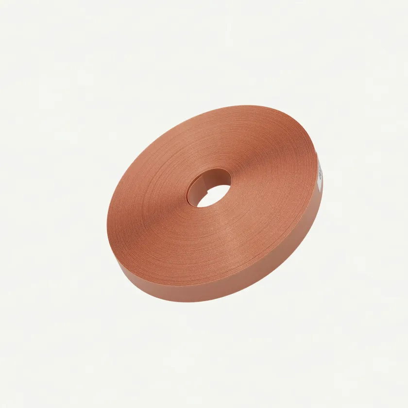 Fortuna Pearl Russet Brown 15mm | 27m Roll-003 | PP Band for Crafting | Alaudae Japan