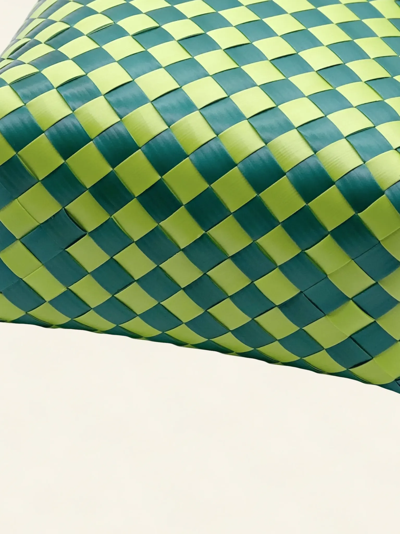 Prototype VII | Sap Green × Forest Green | Diamond Lattice 12-Cell | Bottom-015 | PP Band Craft | Alaudae Japan
