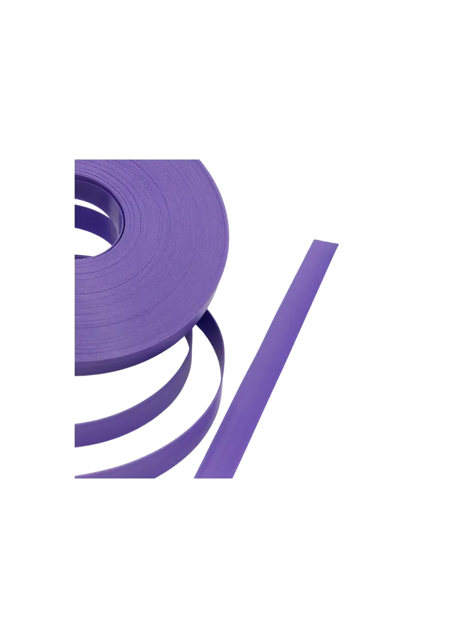 Close-up of 15mm PP Strap *Violet* - Texture and Pearl Luster Finish | store.alaudae.jp