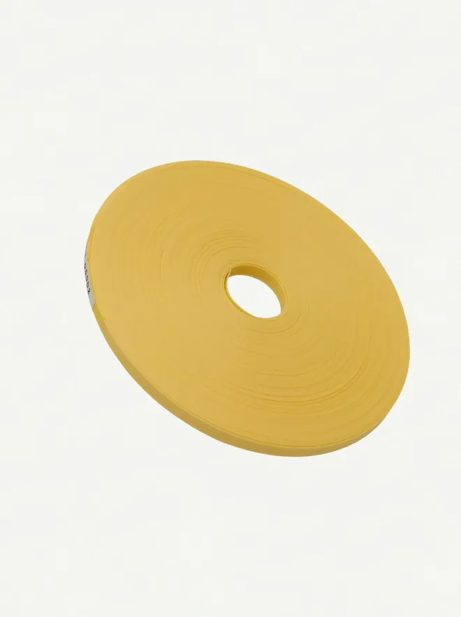 Fortuna Pearl Light Ochre 6mm | Cut Surface-001 | PP Band for Crafting | Alaudae Japan