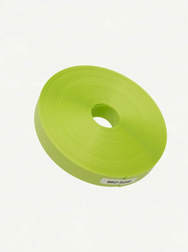 Fortuna Pearl Sap Green 21mm | Front View-001 | PP Band for Crafting | Alaudae Japan