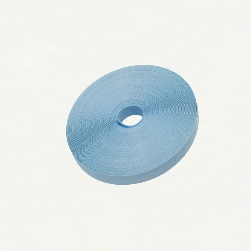 Fortuna Pearl Sky Blue 15mm | 27m Roll-003 | PP Band for Crafting | Alaudae Japan