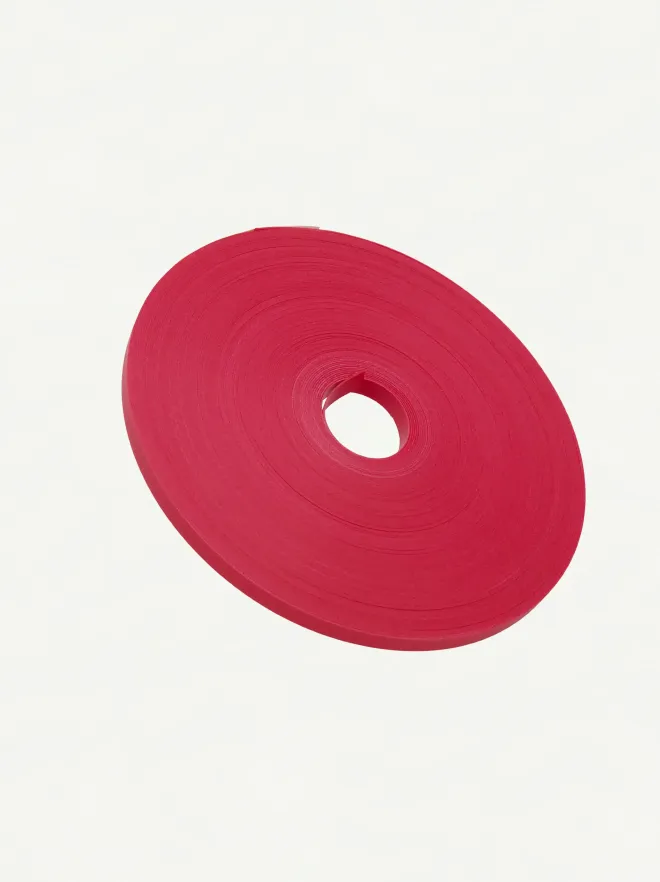 Fortuna Pearl True Red 6mm | Cut Surface-001 | PP Band for Crafting | Alaudae Japan