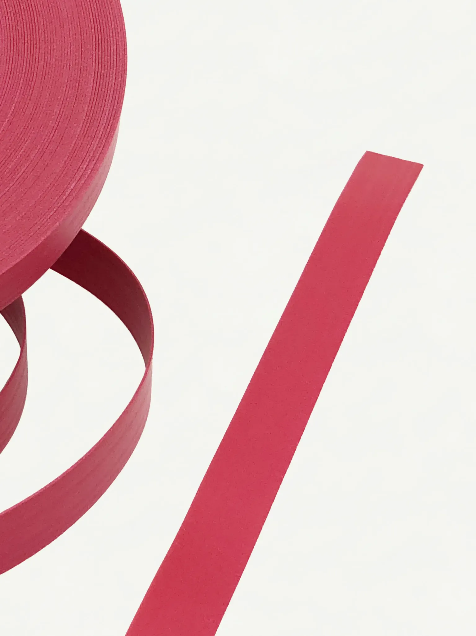 Fortuna Pearl Deep Crimson 15mm | Texture-002 | PP Band for Crafting | Alaudae Japan
