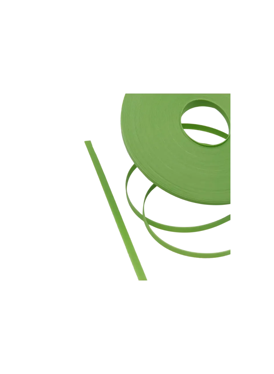 PPバンド6mm *きみどり* テープの質感・厚み・光沢の確認 | store.alaudae.jp