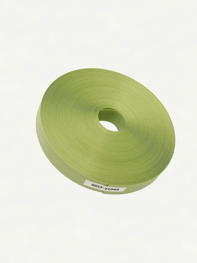 Fortuna Pearl Pale Sage 21mm | Front View-001 | PP Band for Crafting | Alaudae Japan