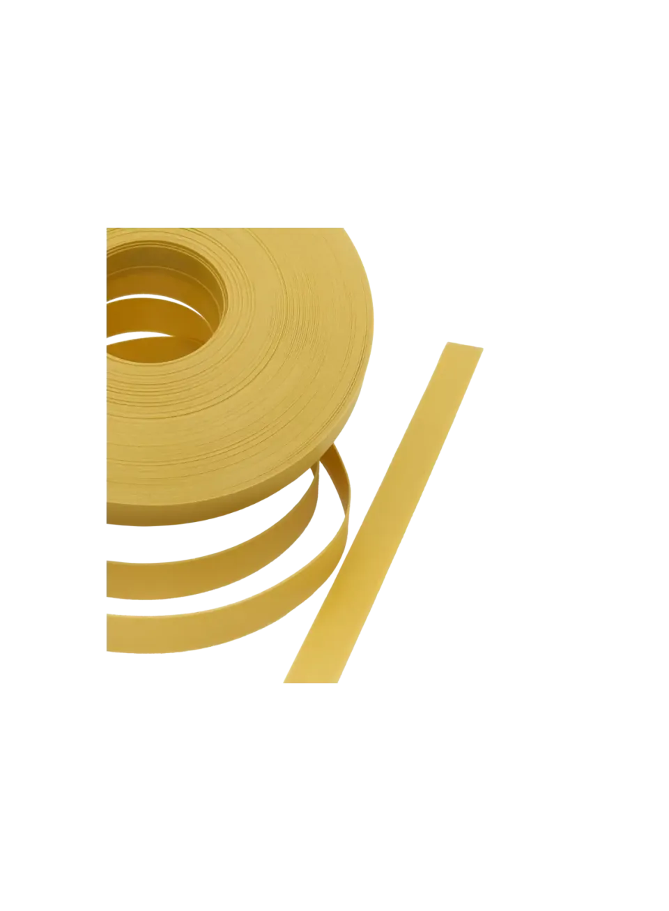 Close-up of 15mm PP Strap *Mustard* - Texture and Pearl Luster Finish | store.alaudae.jp