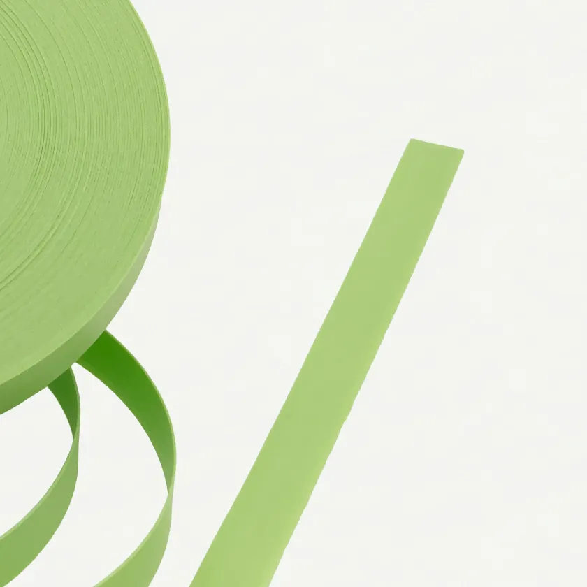 Fortuna Pearl Lime Green 15mm | Texture-002 | PP Band for Crafting | Alaudae Japan