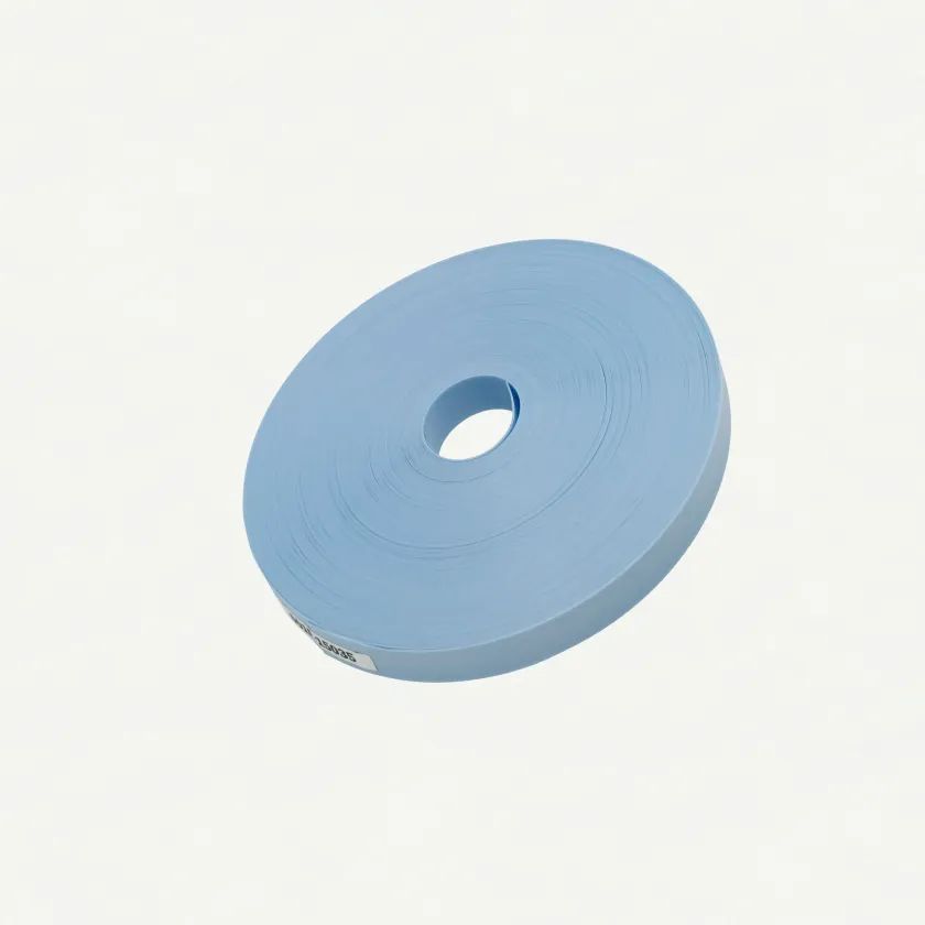 Fortuna Pearl Sky Blue 15mm | Cut Surface-001 | PP Band for Crafting | Alaudae Japan
