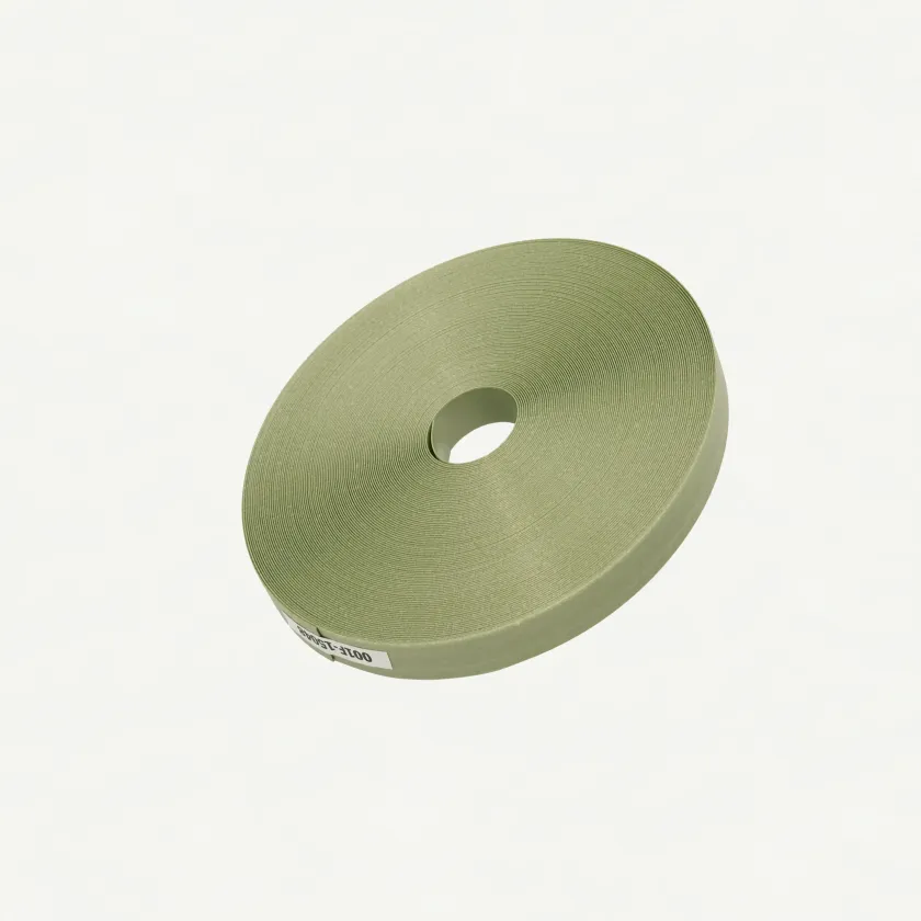 Fortuna Pearl Sage Grey 15mm | 27m Roll-003 | PP Band for Crafting | Alaudae Japan