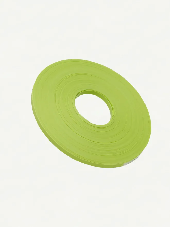 Fortuna Pearl Sap Green 6mm | Cut Surface-001 | PP Band for Crafting | Alaudae Japan