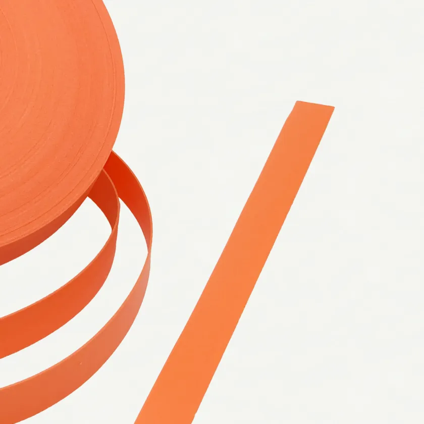 Fortuna Pearl Deep Orange 15mm | Texture-002 | PP Band for Crafting | Alaudae Japan