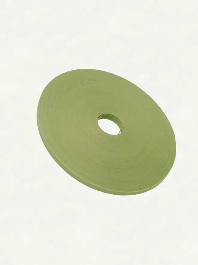 Fortuna Pearl Pale Sage 6mm | Cut Surface-001 | PP Band for Crafting | Alaudae Japan