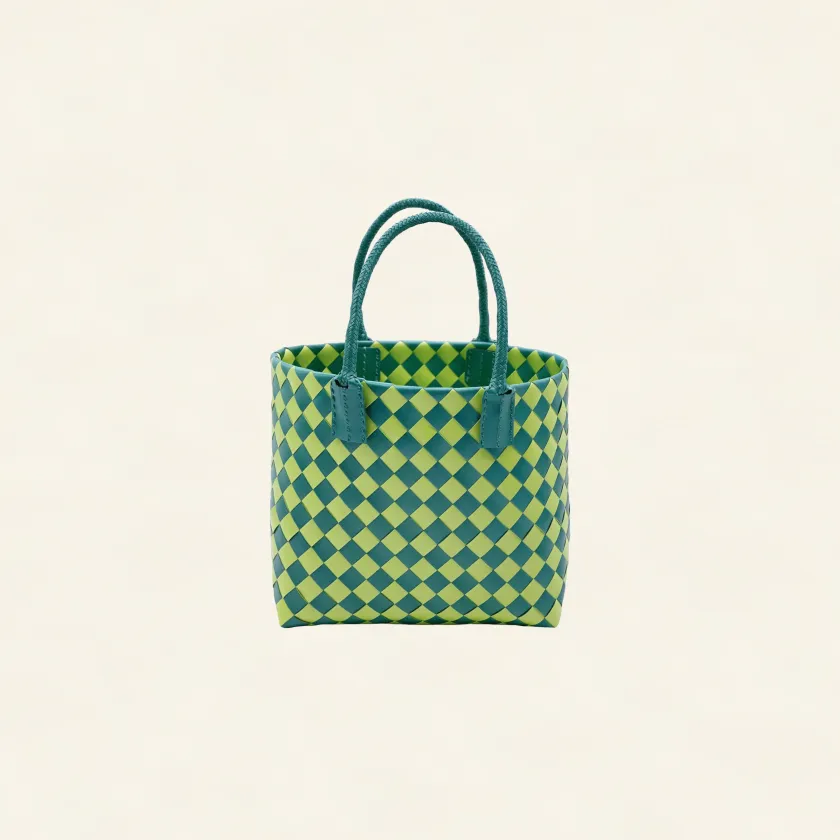 Prototype VII | Sap Green × Forest Green | Diamond Lattice 9-Cell | Front-001 | PP Band Craft | Alaudae Japan