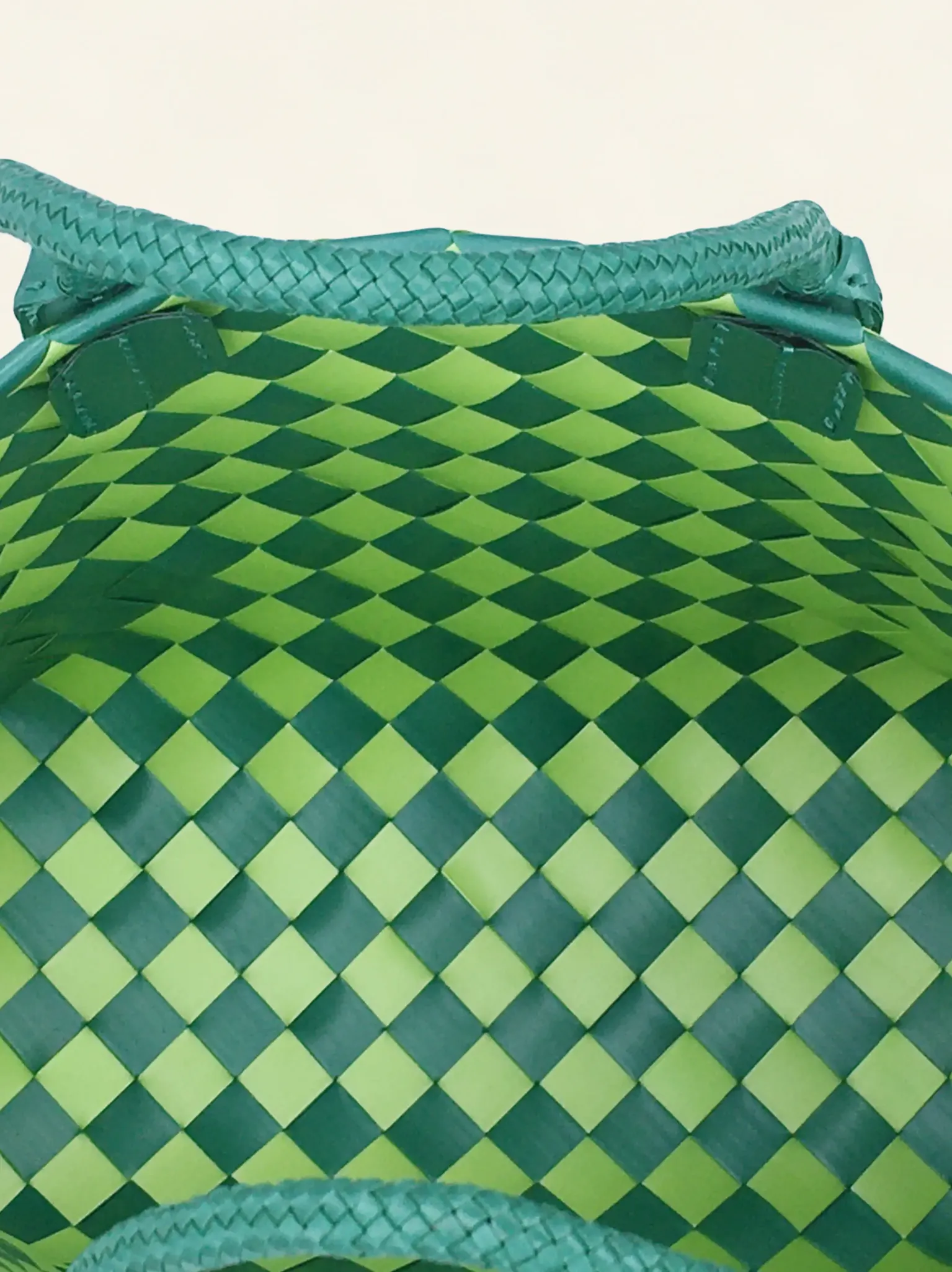 Prototype VII | Sap Green × Forest Green | Diamond Lattice 9-Cell | Center Close-up-023 | PP Band Craft | Alaudae Japan