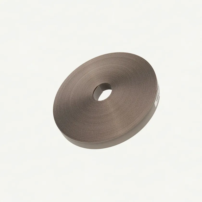 Fortuna Pearl Charcoal Brown 15mm | 27m Roll-003 | PP Band for Crafting | Alaudae Japan