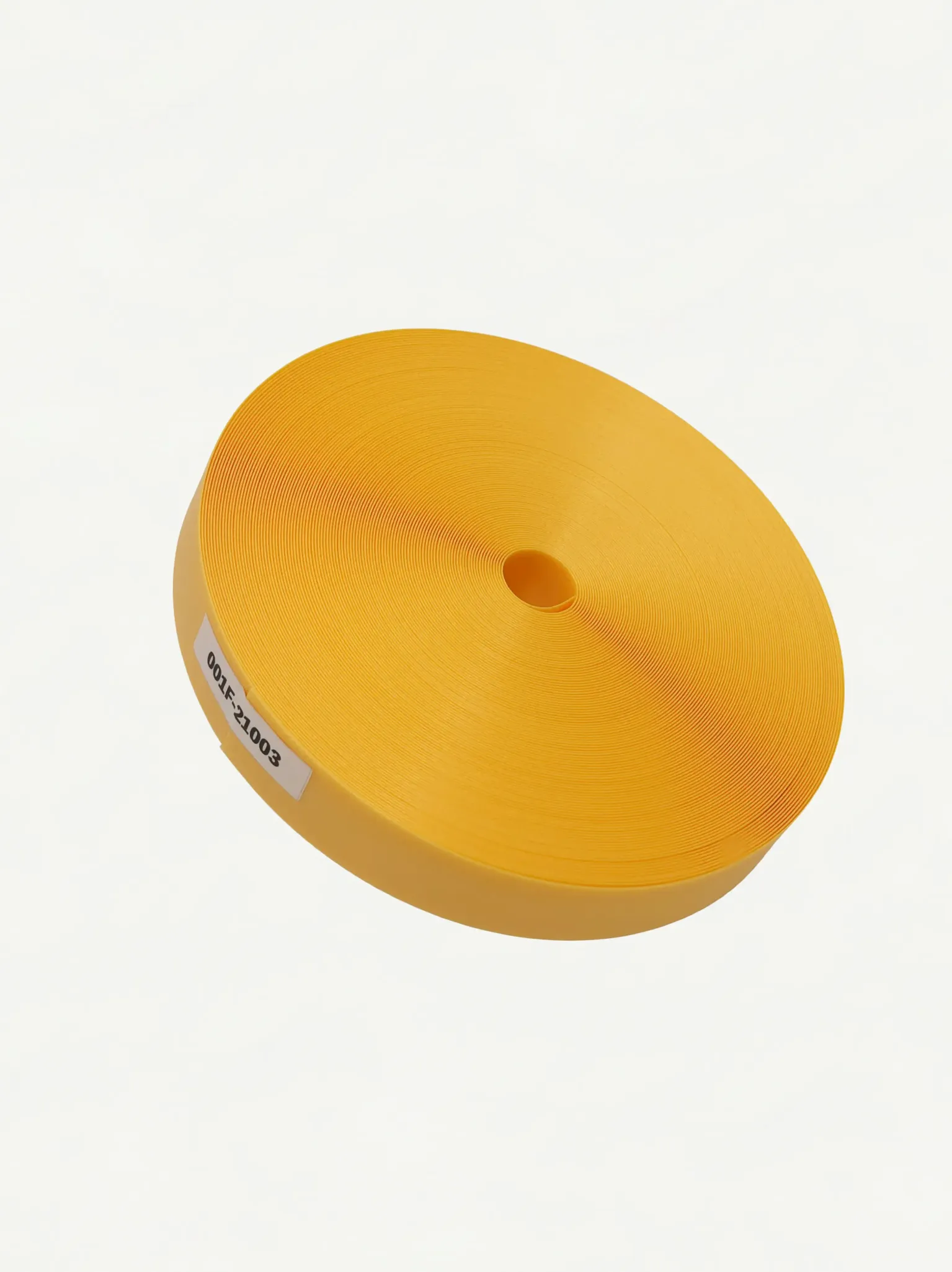 Fortuna Pearl Bright Yellow 21mm | Front View-001 | PP Band for Crafting | Alaudae Japan